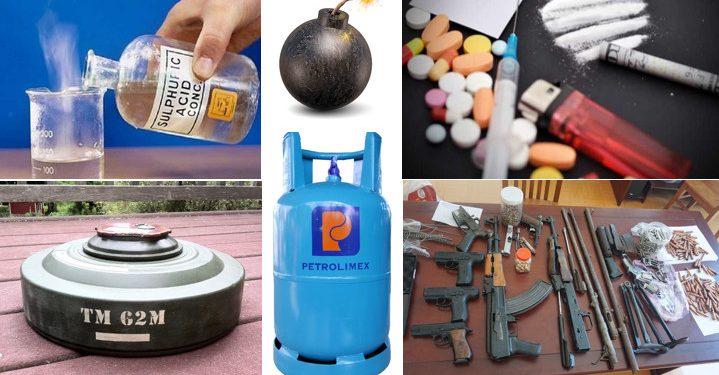 Những mặt hàng bị cấm gửi - hạn chế gửi đi nước ngoài tại Long Hưng Phát