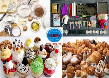 gửi nguyên liệu làm bánh đi Mỹ