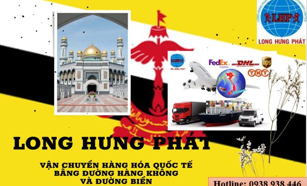 Chuyển phát nhanh hàng hóa đi Brunei bằng đường biển