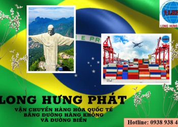 Chuyển phát nhanh hàng hóa đi Brasil bằng đường biển