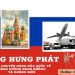 Chuyển phát nhanh hàng hóa đi Nga (Russia) bằng đường biển