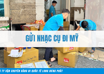 Gửi nhạc cụ đi Mỹ