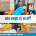 Gửi nhạc cụ đi Mỹ