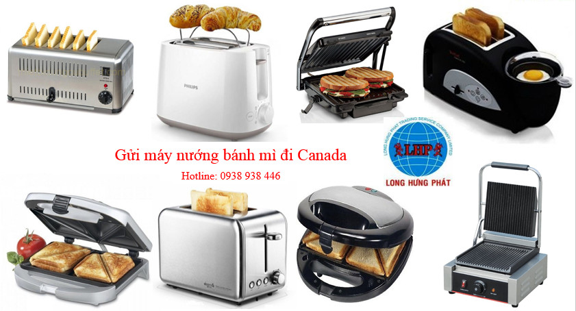 Gửi máy nướng bánh mì đi Canada