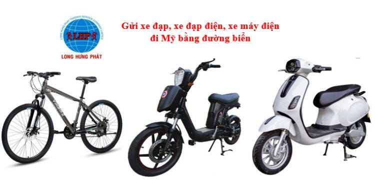 Gửi xe máy đi Mỹ