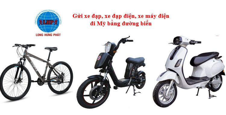 Gửi Xe Máy Đi Mỹ Bằng Đường Biển