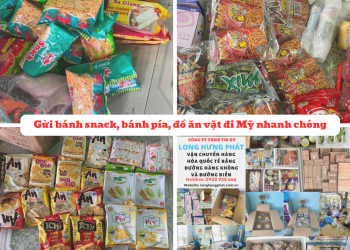 Gửi bánh kẹo đi Mỹ