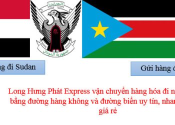 Gửi hàng đi Sudan nhanh chóng