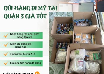 Dịch vụ gửi hàng đi Mỹ tại quận 3
