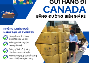 Gửi hàng đi Canada tại Đồng Nai bằng đường biển giá rẻ