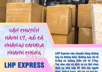 Vận chuyển hành lý cá nhân đi Canada