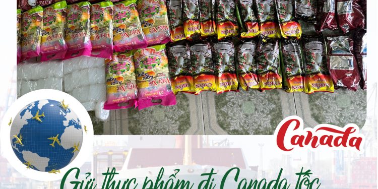 Gửi thực phẩm đi Canada