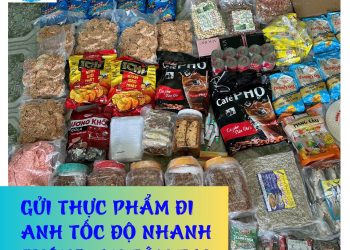 Gửi thực phẩm đi Anh