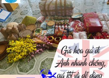 Gửi hoa giả đi Anh