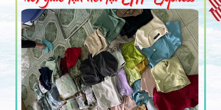 Gửi áo dài đi Mỹ