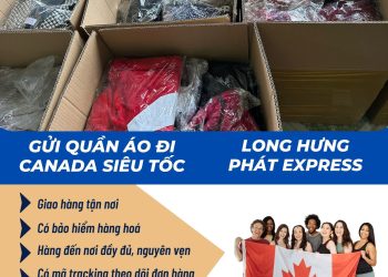 Gửi quần áo đi Canada