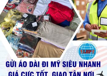 Gửi áo dài đi Mỹ