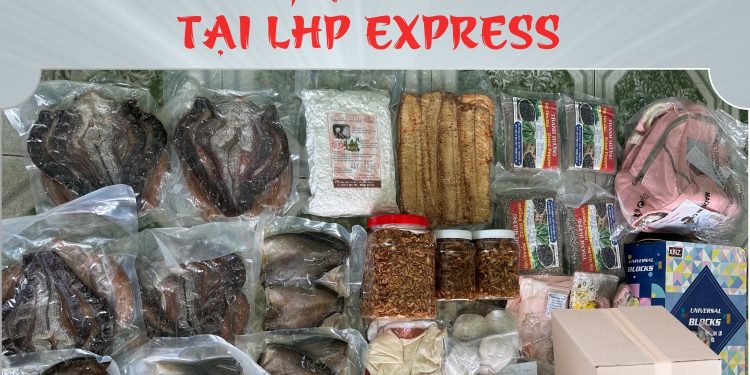 Gửi cá khô đi Anh