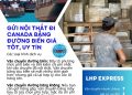 Gửi nội thất đi Canada