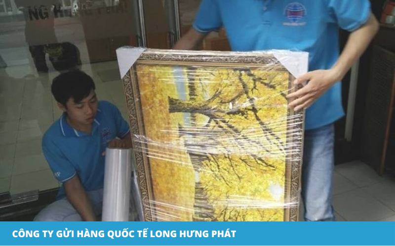 Gửi tranh đi Anh