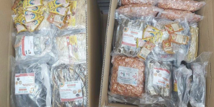 Gửi thực phẩm đi Dubai