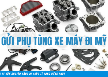 gửi phụ tùng xe máy đi Mỹ